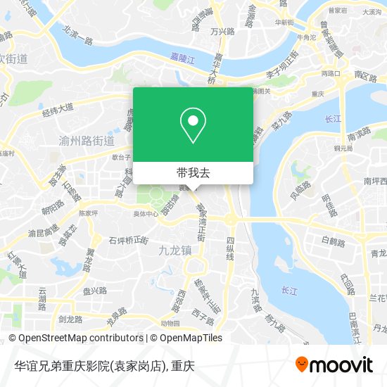 华谊兄弟重庆影院(袁家岗店)地图