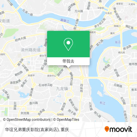 华谊兄弟重庆影院(袁家岗店)地图