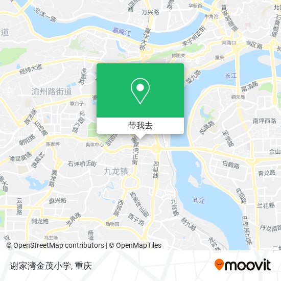 谢家湾金茂小学地图