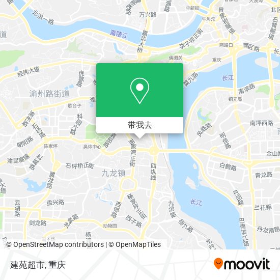 建苑超市地图
