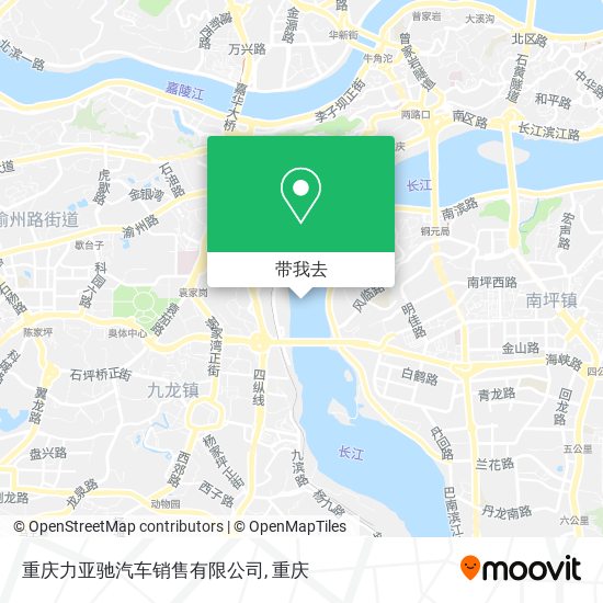重庆力亚驰汽车销售有限公司地图