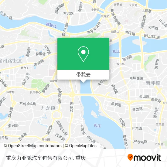 重庆力亚驰汽车销售有限公司地图