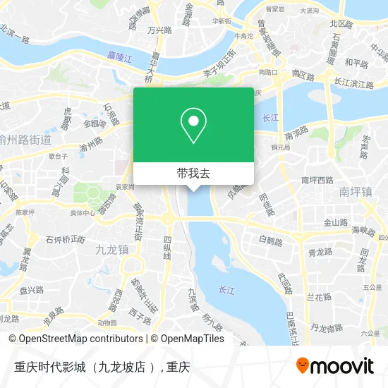 重庆时代影城（九龙坡店 ）地图