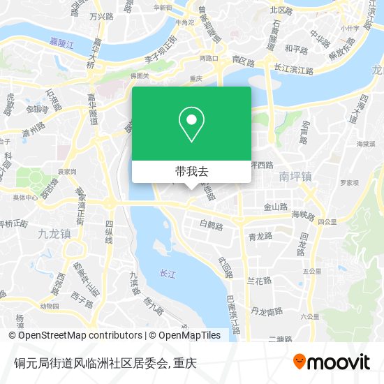 铜元局街道风临洲社区居委会地图