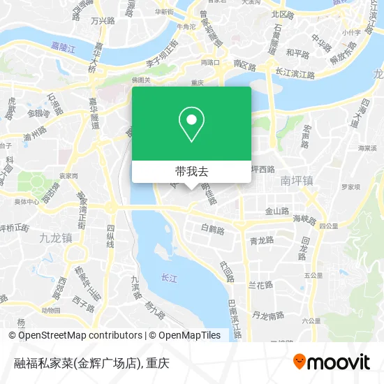 融福私家菜(金辉广场店)地图