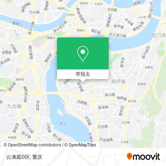 云满庭D区地图