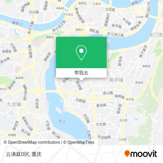 云满庭D区地图