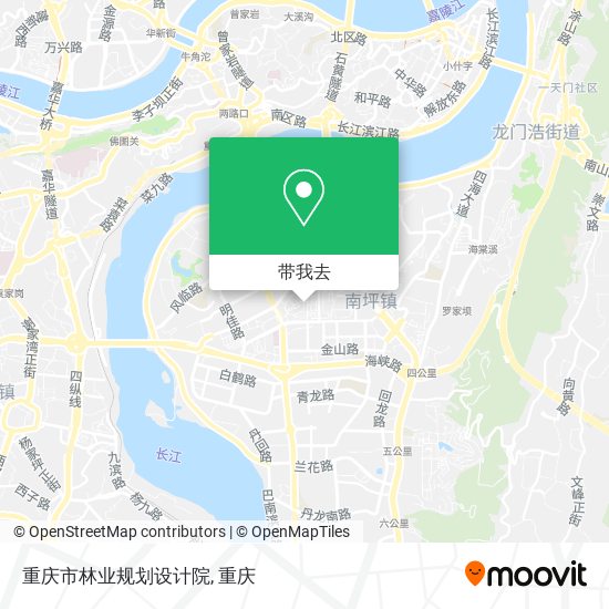 重庆市林业规划设计院地图
