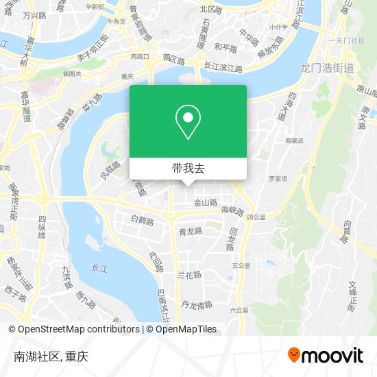 南湖社区地图