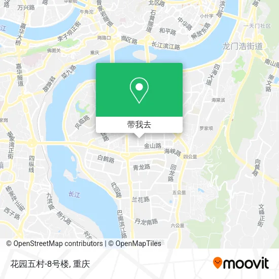 花园五村-8号楼地图