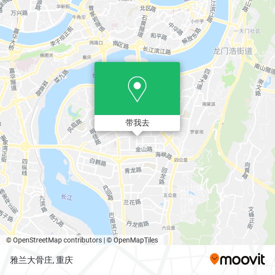 雅兰大骨庄地图