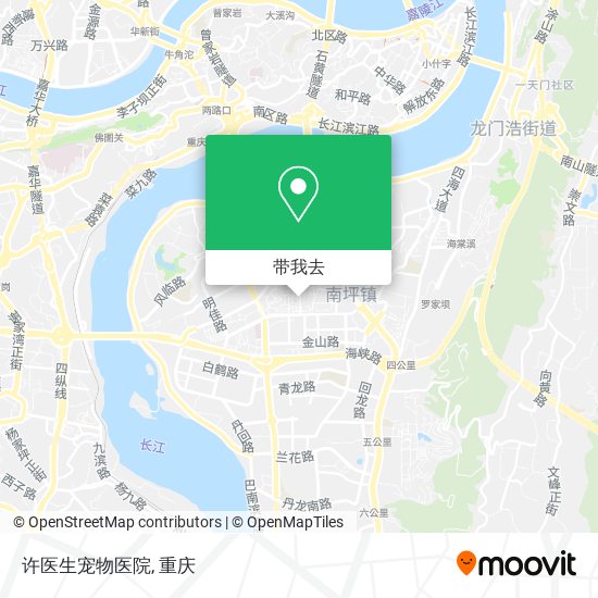 许医生宠物医院地图