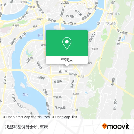 我型我塑健身会所地图