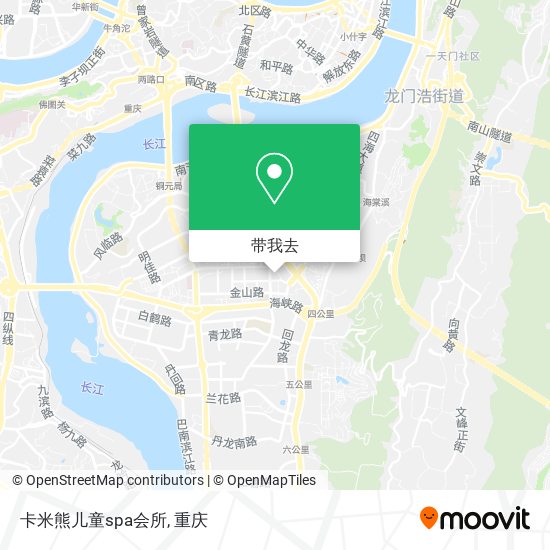 卡米熊儿童spa会所地图