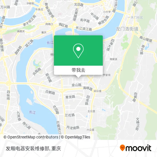 发顺电器安装维修部地图