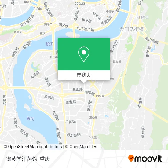 御黄堂汗蒸馆地图