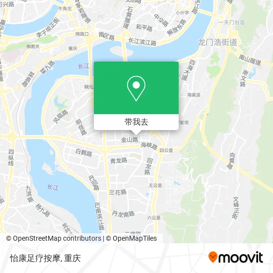 怡康足疗按摩地图