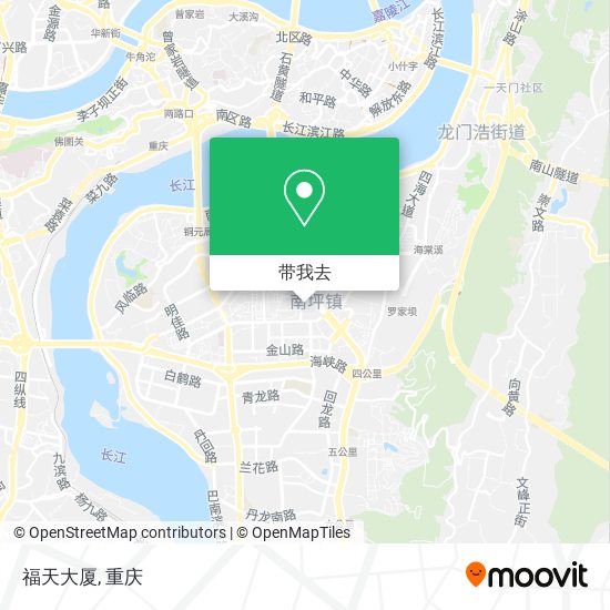 福天大厦地图
