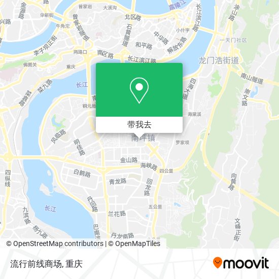流行前线商场地图