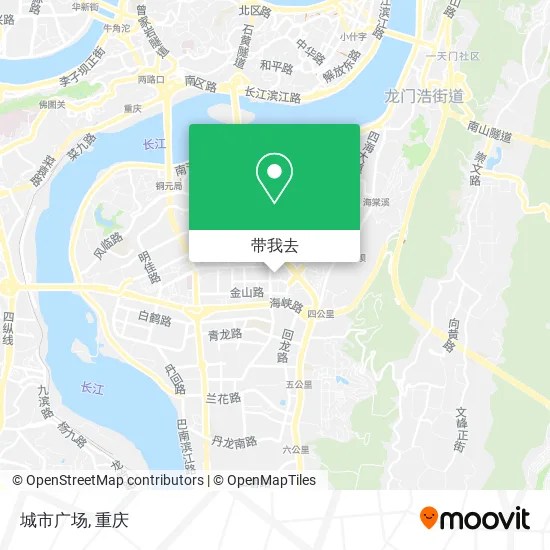 城市广场地图