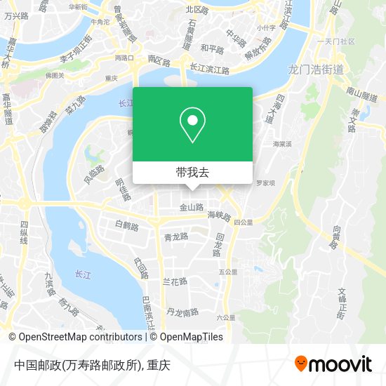 中国邮政(万寿路邮政所)地图