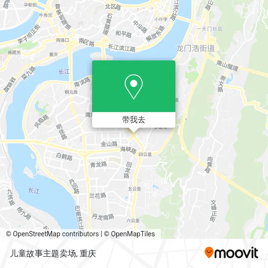 儿童故事主题卖场地图