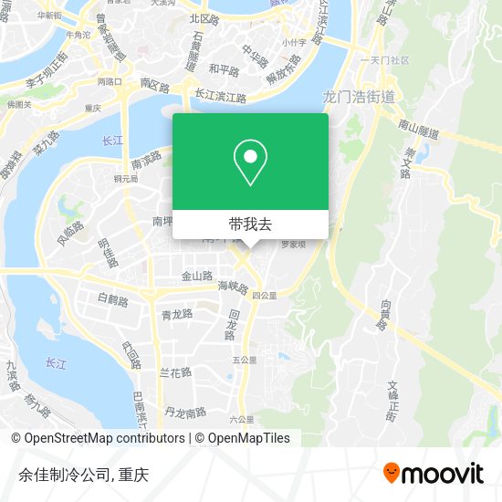 余佳制冷公司地图