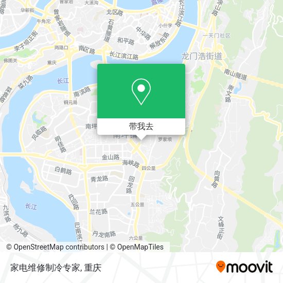 家电维修制冷专家地图
