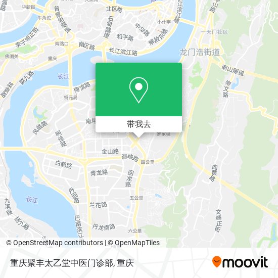 重庆聚丰太乙堂中医门诊部地图
