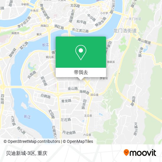 贝迪新城-3区地图