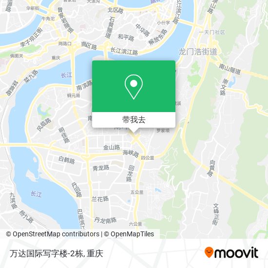 万达国际写字楼-2栋地图
