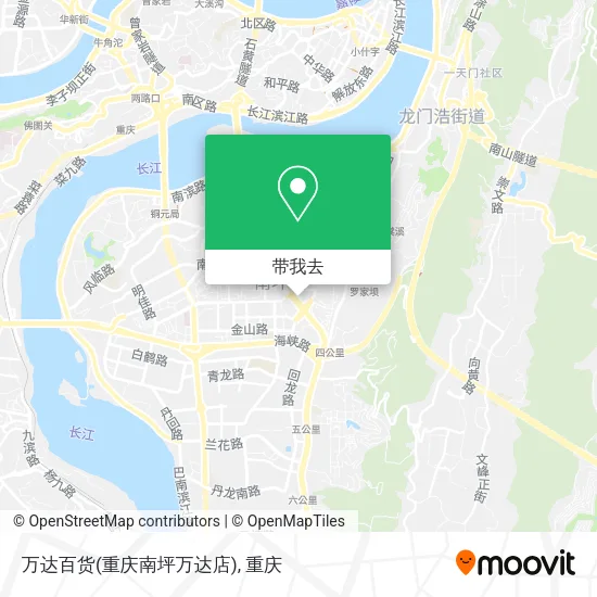 万达百货(重庆南坪万达店)地图