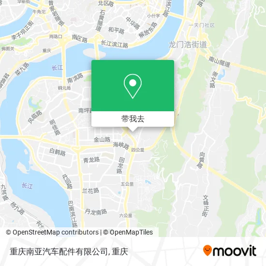 重庆南亚汽车配件有限公司地图