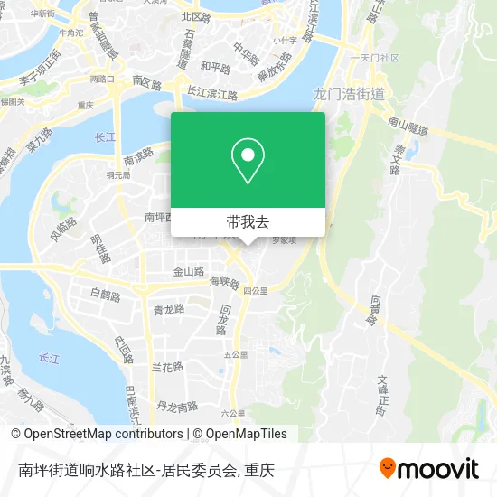南坪街道响水路社区-居民委员会地图