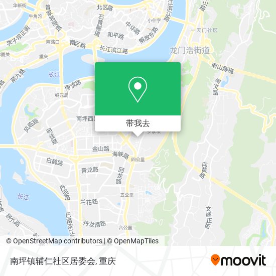 南坪镇辅仁社区居委会地图