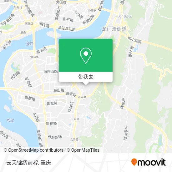 云天锦绣前程地图