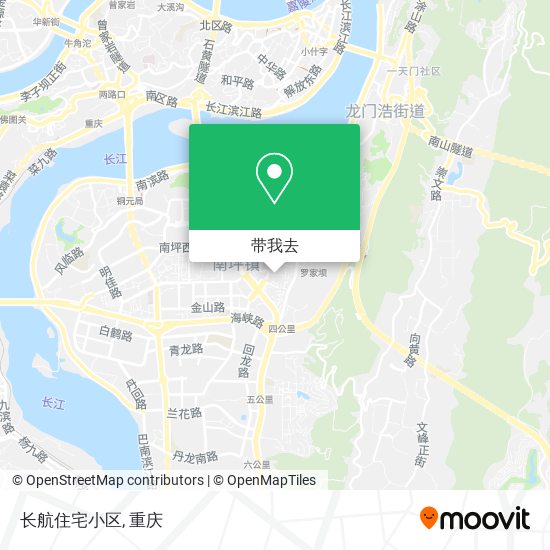 长航住宅小区地图