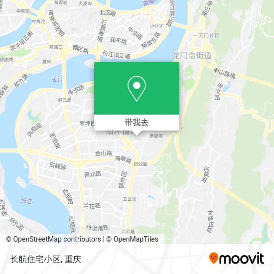 长航住宅小区地图