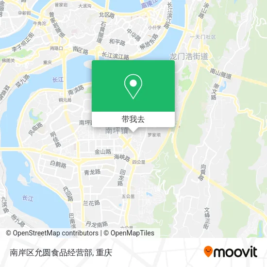 南岸区允圆食品经营部地图