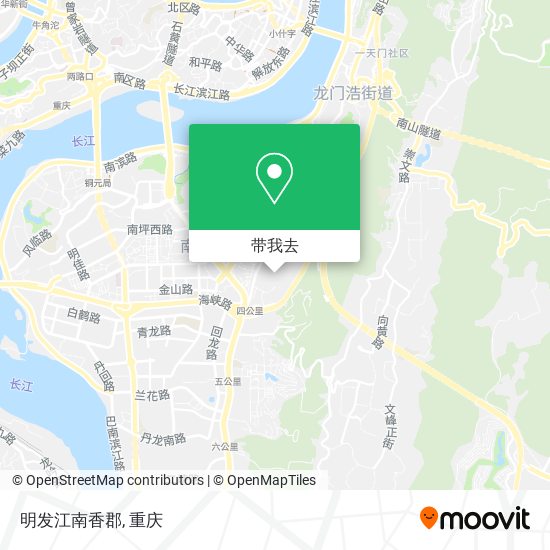 明发江南香郡地图