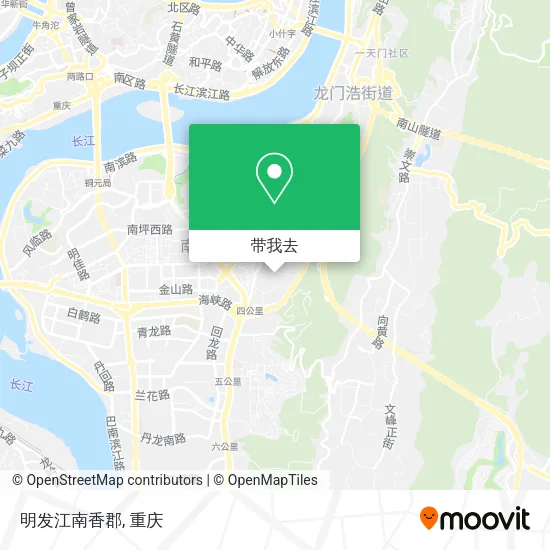 明发江南香郡地图