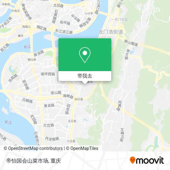 帝怡国会山菜市场地图