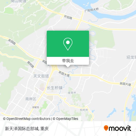 新天泽国际总部城地图