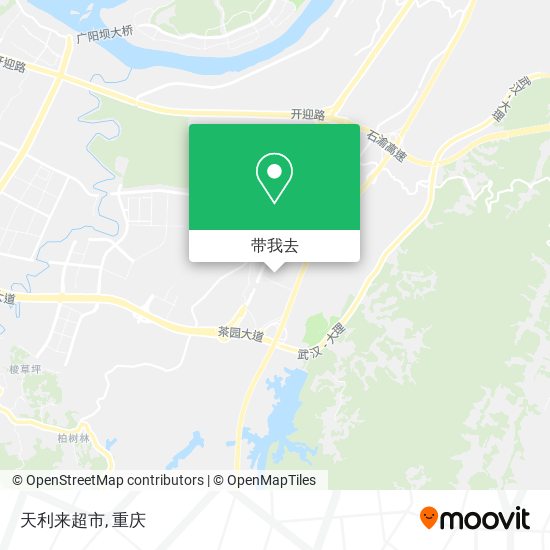 天利来超市地图