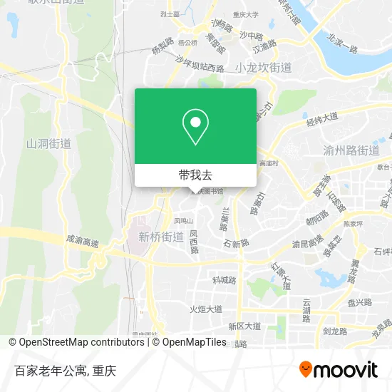 百家老年公寓地图
