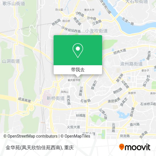 金华苑(凤天欣怡佳苑西南)地图