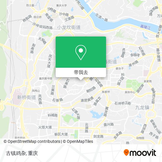 古镇鸡杂地图