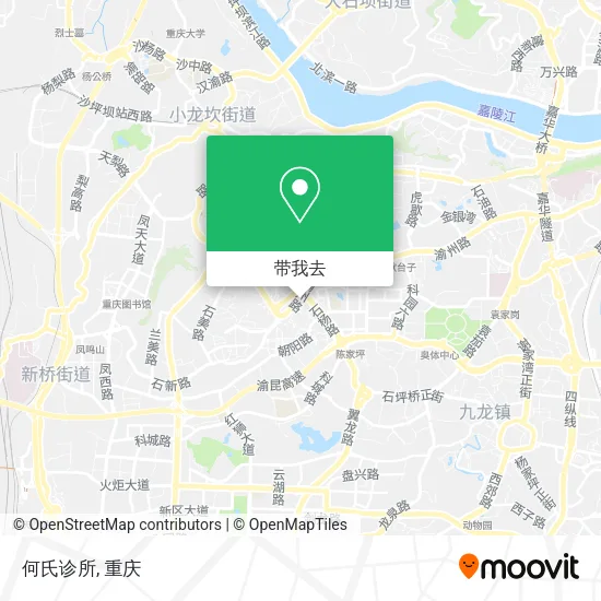 何氏诊所地图