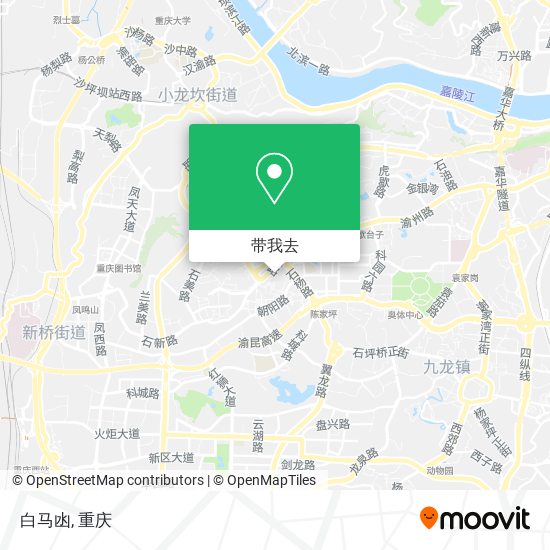 白马凼地图