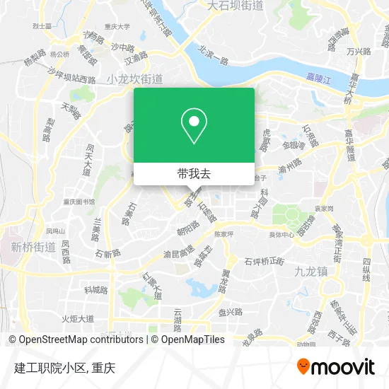 建工职院小区地图